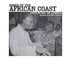 Liberian Music CD - Songs of the African Coast