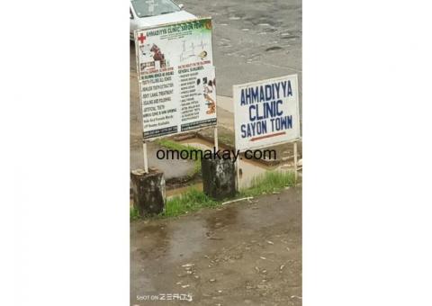 Ahmadiyya Muslim Clinic Sayon Town Opposite Toyota Garage Duala Road Monrovia Liberia